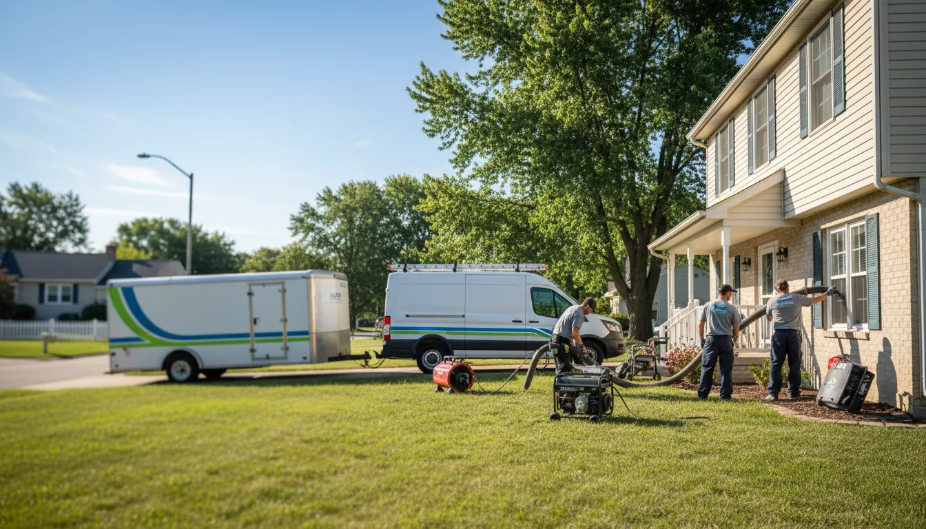 Flooded Basement Restoration And Cleanup With Repair in Cordova, NE near me